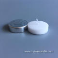 round tin tea candle 12g pressed way tealight